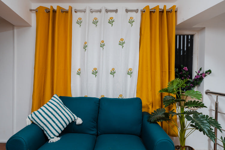 Pure Cotton Customizable Curtains