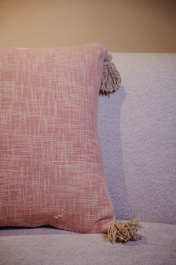Pastel Pink Soild Color Cushion Cover