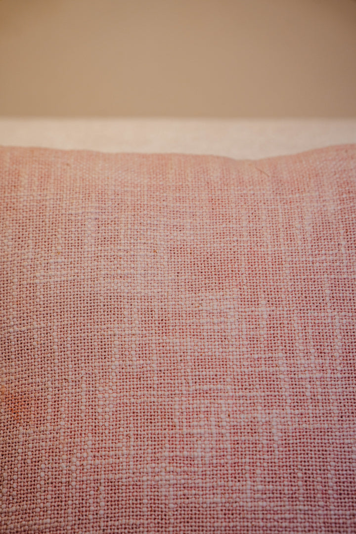Pastel Pink Soild Color Cushion Cover