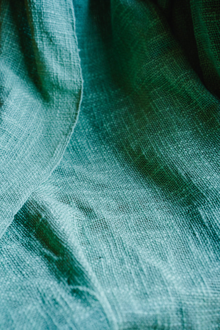 Pastel Green Solid Color Sofa Throw