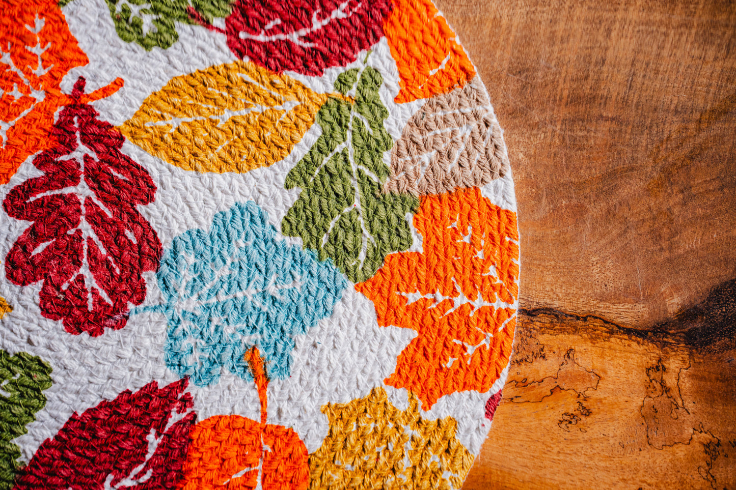 Multicolor Floral Placemat