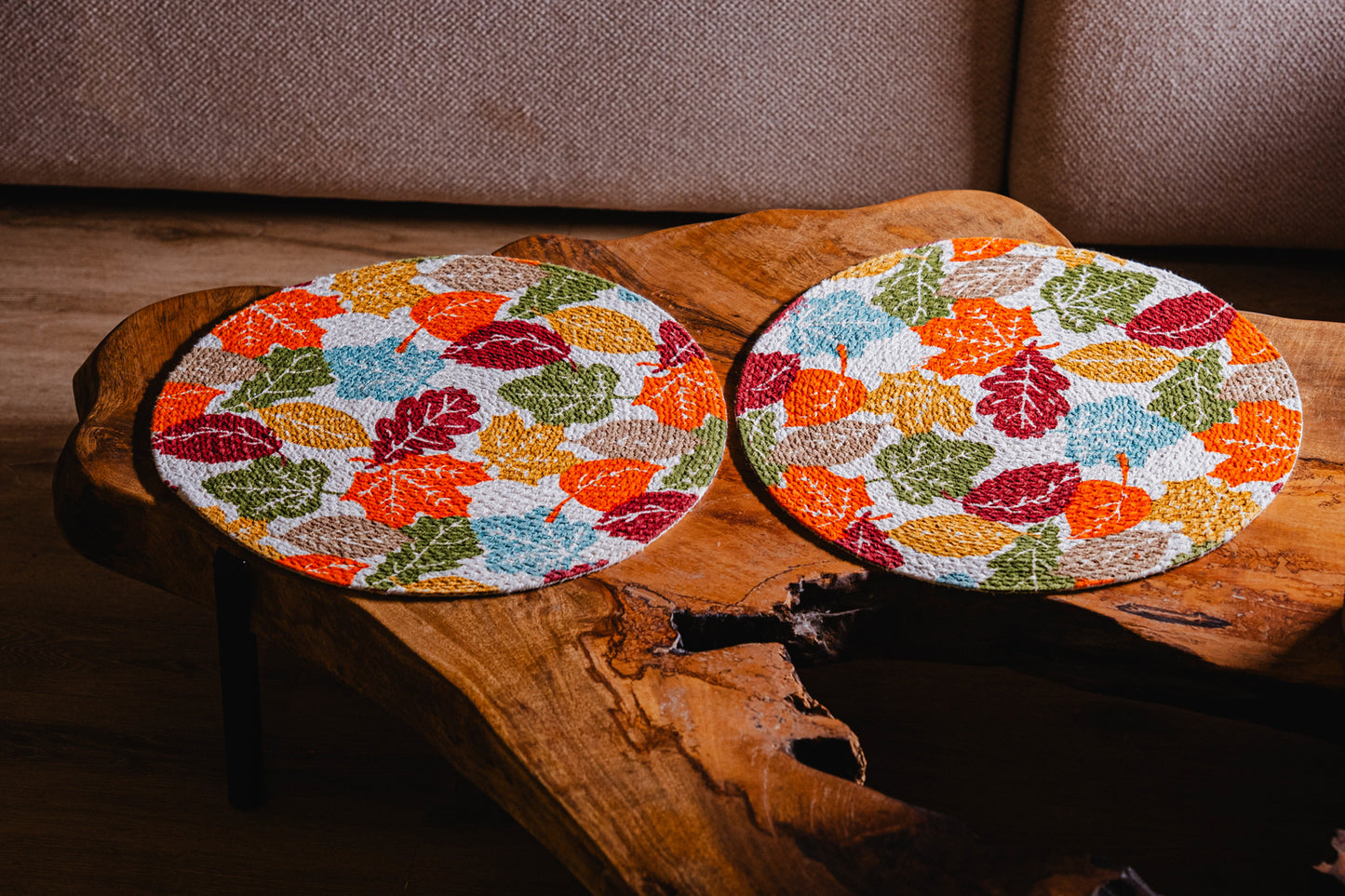 Multicolor Floral Placemat
