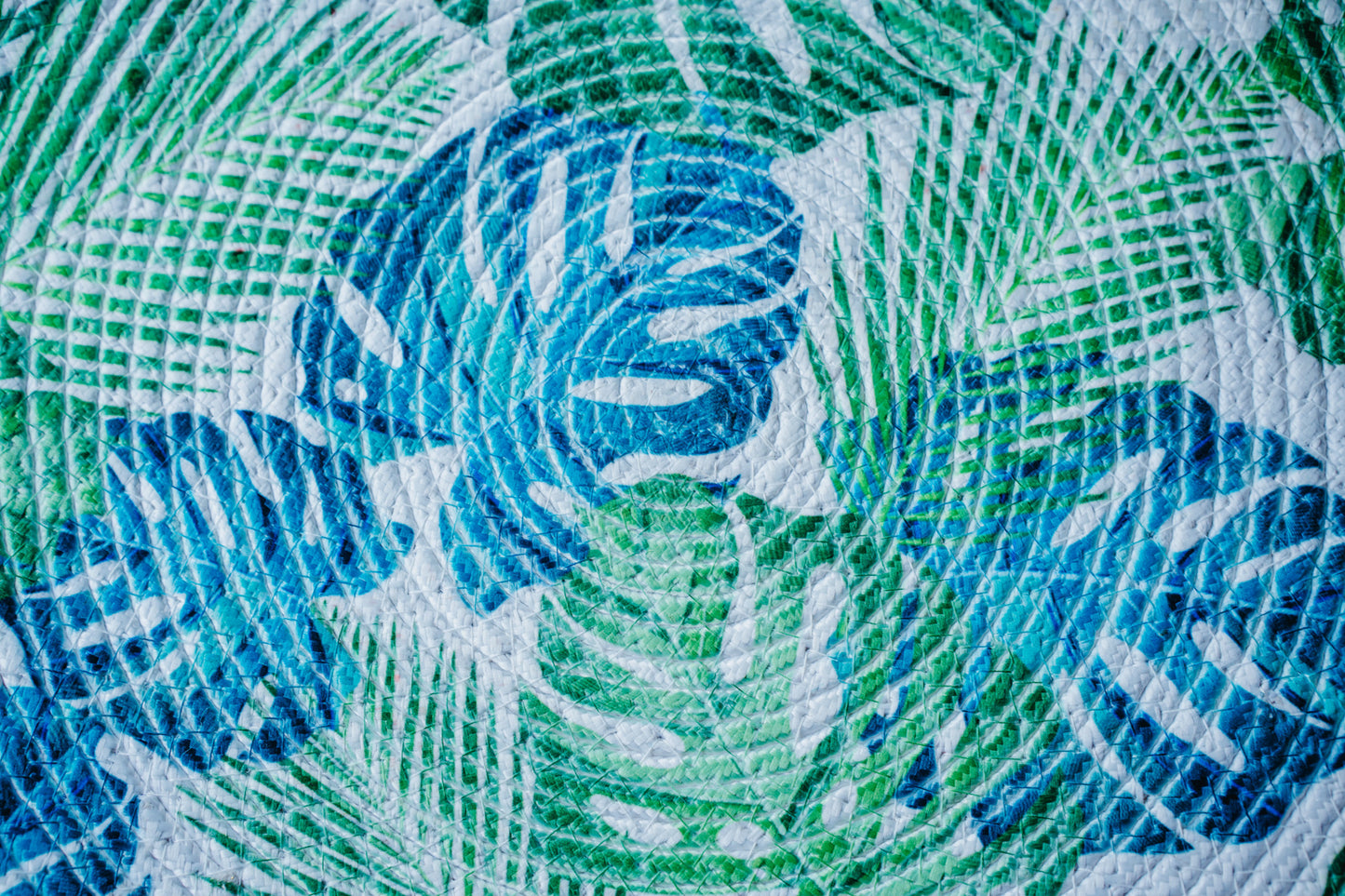 Green/Blue Natural Leaf Placemats