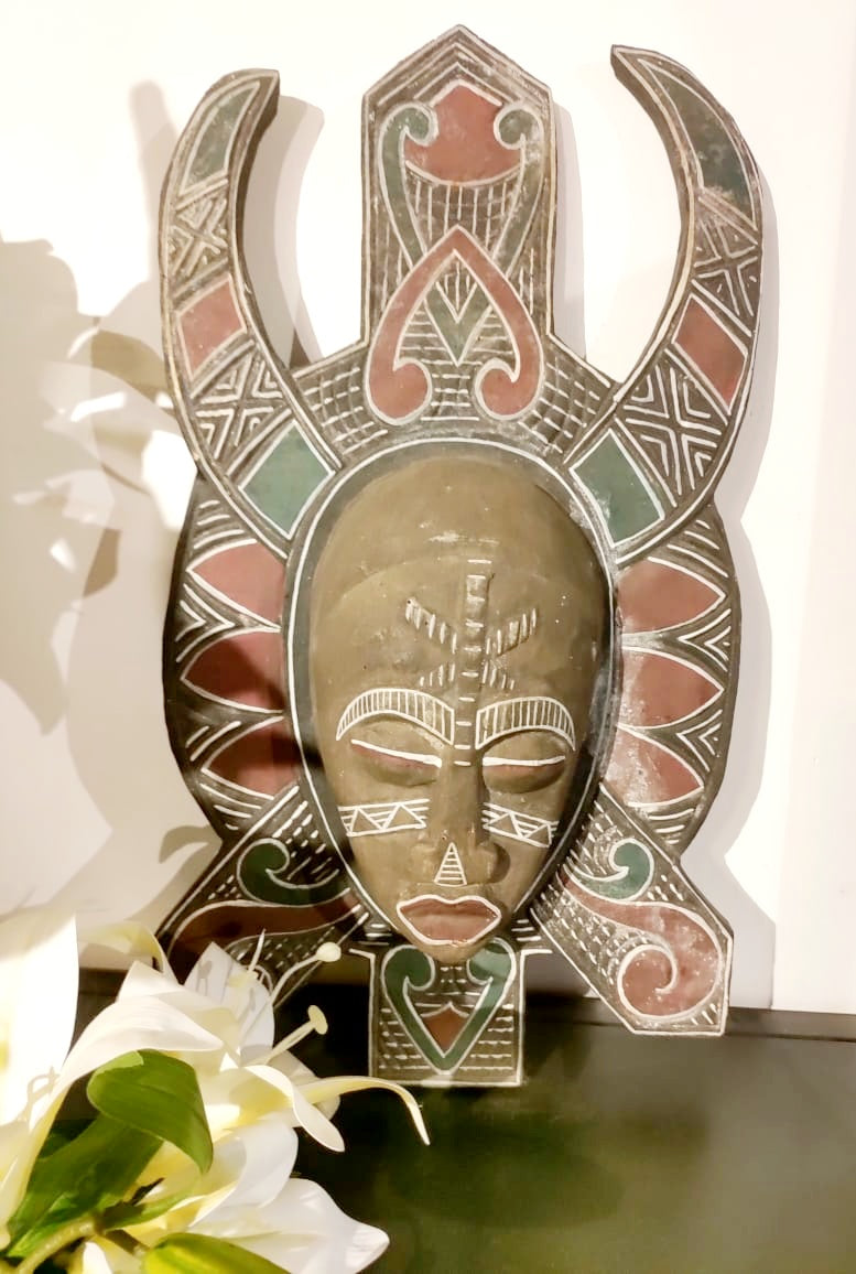 African Style Wooden Mask