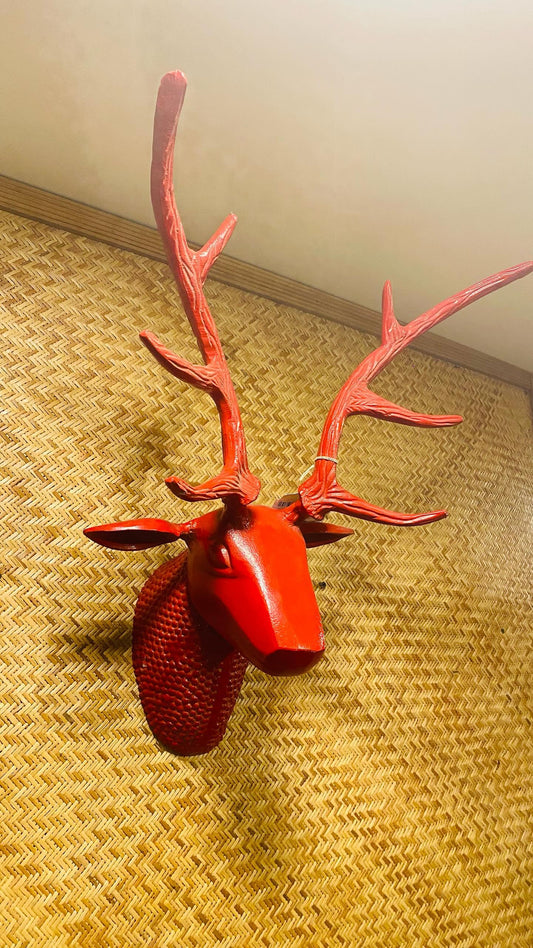 Creative Deer Head Sculpture