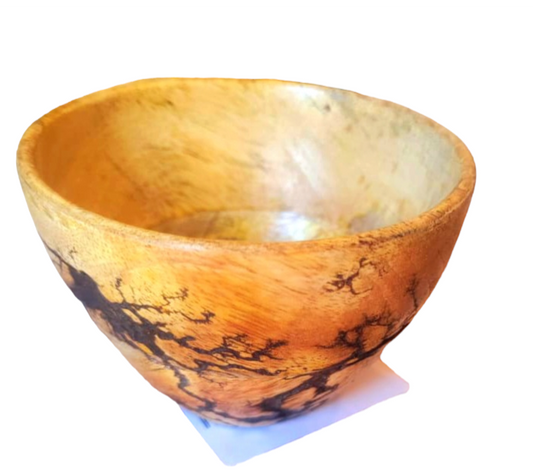 Wooden Bowl (Natural Brown Polish)