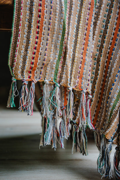 Multicolor Pop-Style Sofa Throw