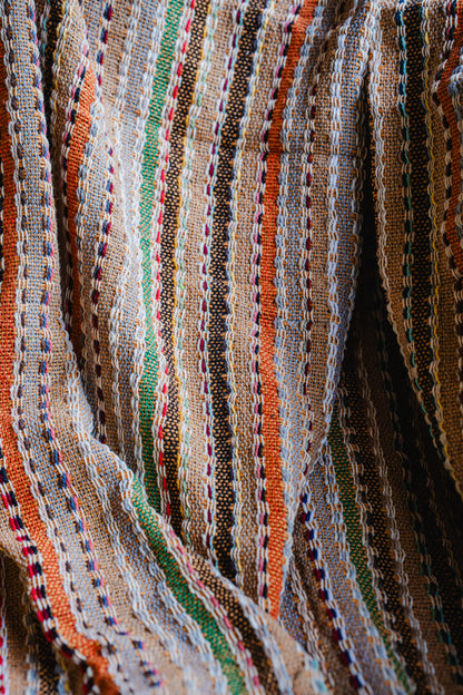 Multicolor Pop-Style Sofa Throw